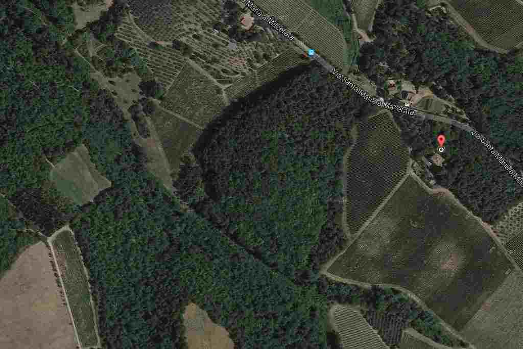 'Villa Monte Nisa' - Google Earth view